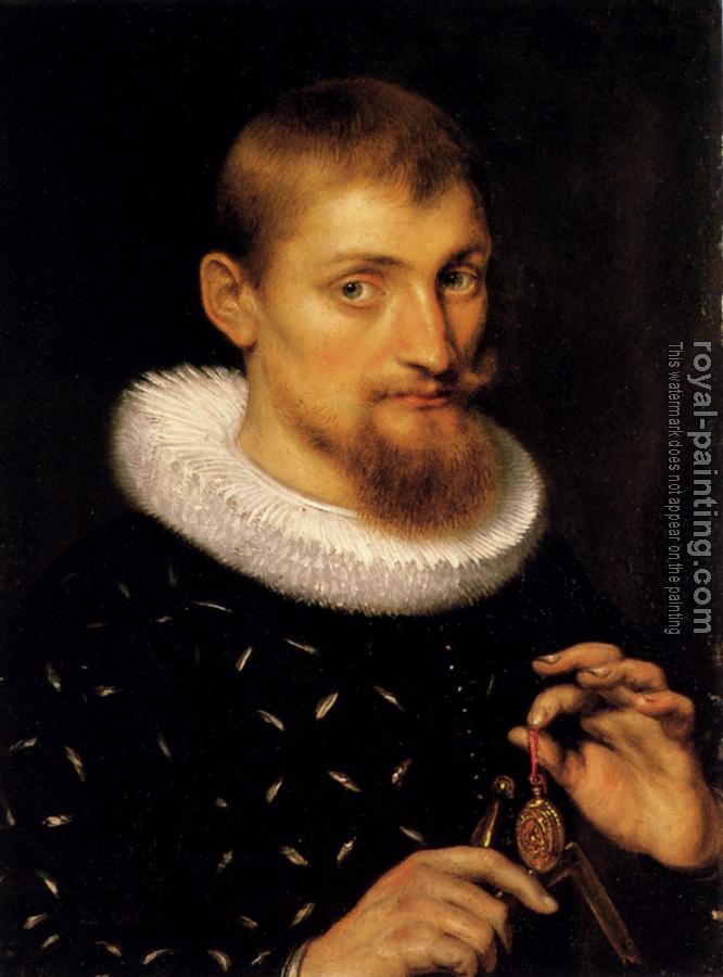 Peter Paul Rubens : Portrait Of A Man